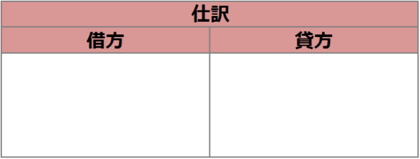 仕訳表
